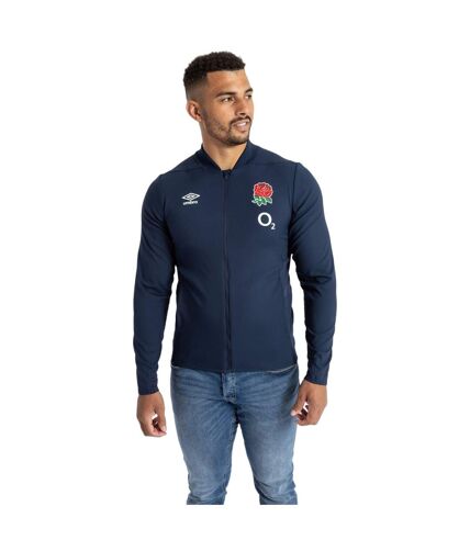 Umbro Mens 23/24 England Rugby Anthem Jacket (Navy Blazer)