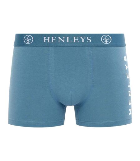 Pack Of 7  Mens Mactyme Boxer Shorts  Multicoloured Henleys