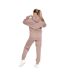 Sweat À Capuche Reny Femme Taupe Crosshatch-3