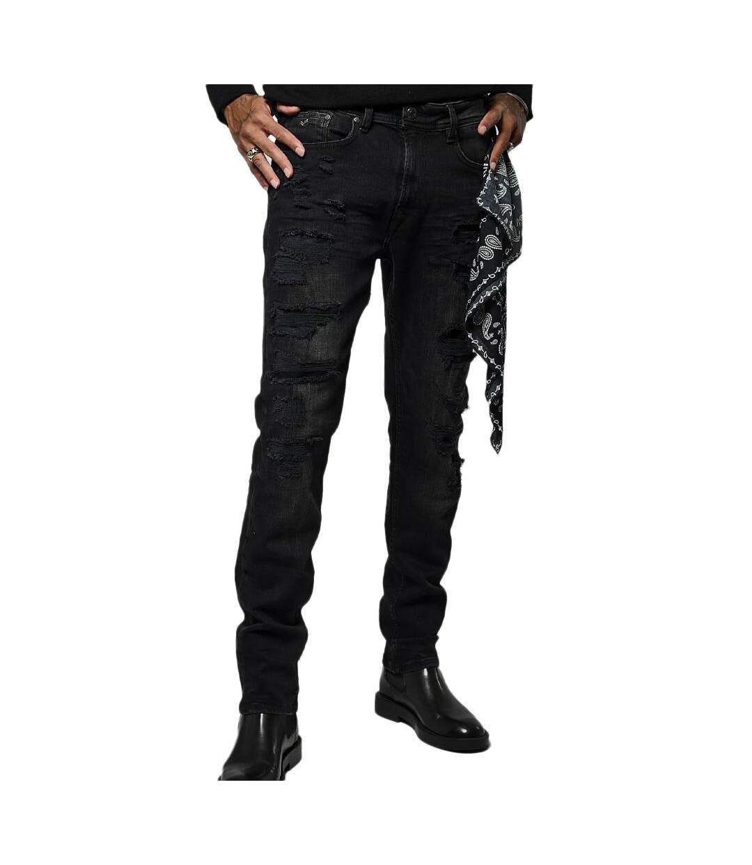 Jean skinny marine homme kaporal dadas-1