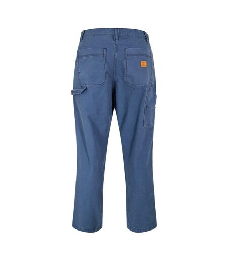 Mens Rindge Washed Straight Leg Trousers Dark Denim Timberland