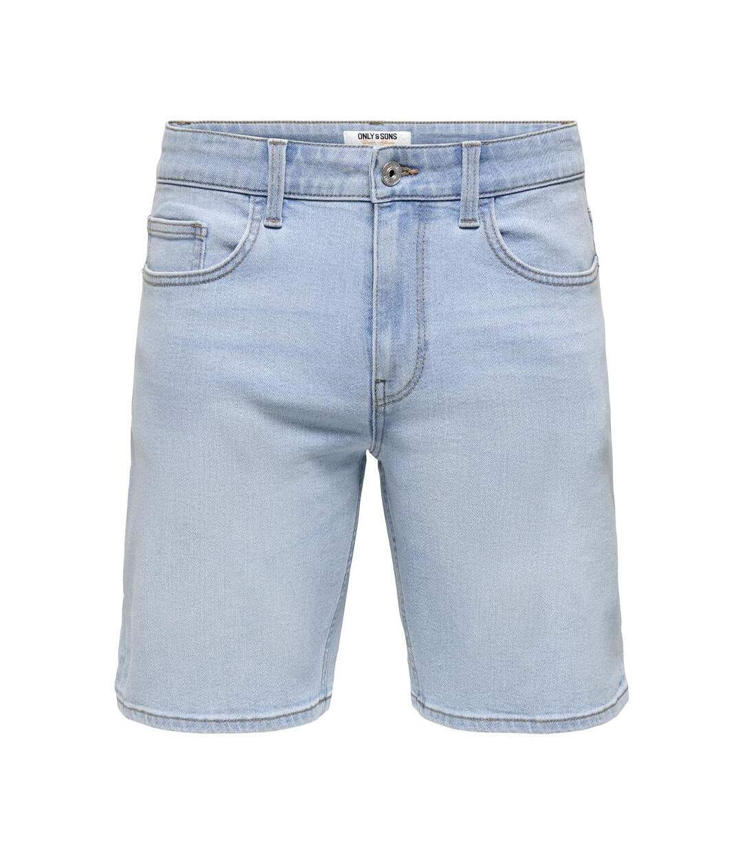 Short bleu clair homme only & sons only & sons box pim-2