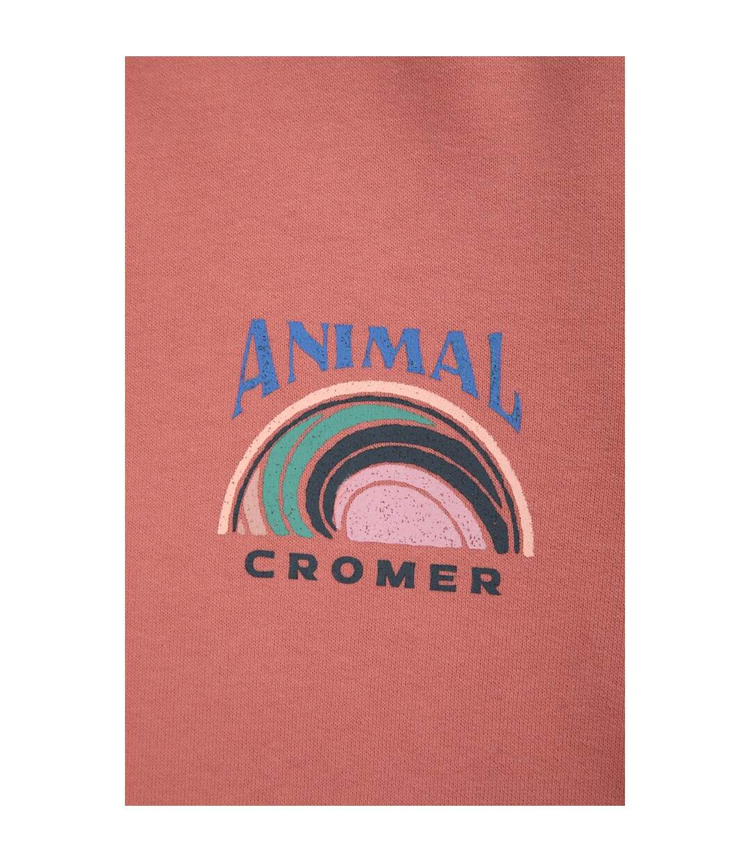 Sweat À Capuche Maya Cromer Femme Rose Animal-4