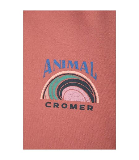 Sweat À Capuche Maya Cromer Femme Rose Animal