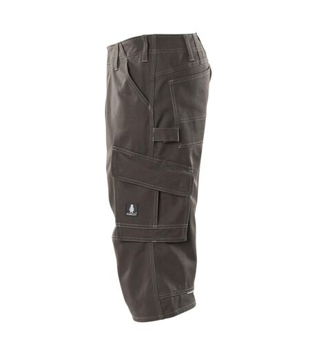 Mens Industry Hartford Long Length Work Shorts Dark Anthracite Mascot