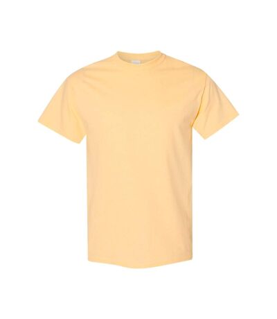 Gildan – Lot de 5 T-shirts manches courtes - Hommes (Jaune pâle) - UTBC4807