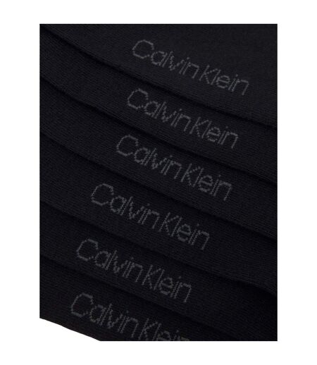 Chaussettes Motif/style Logo Homme Noir Calvin Klein