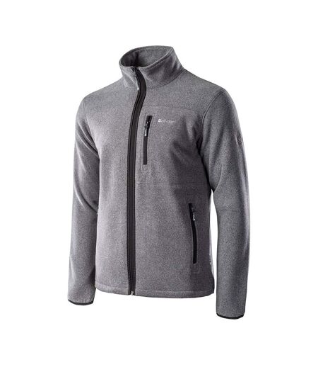 Hi-Tec Mens Porto Fleece Jacket (Ebony Melange)