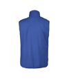 Printer RED Mens Sideflip Sleeveless Fleece Top (Blue)