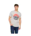 Mens Moules T-shirt Grey Marl Crosshatch-2
