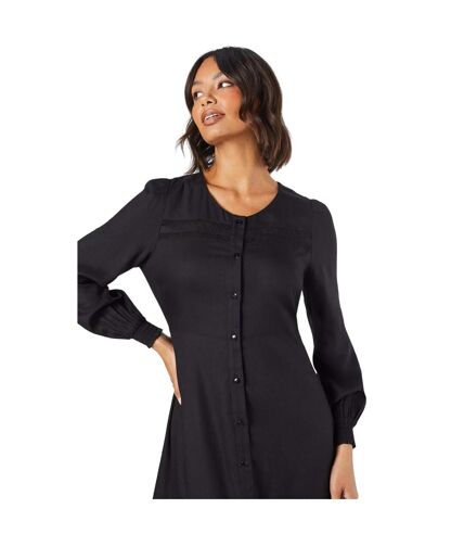 Robe mi-longue femme noir Dorothy Perkins