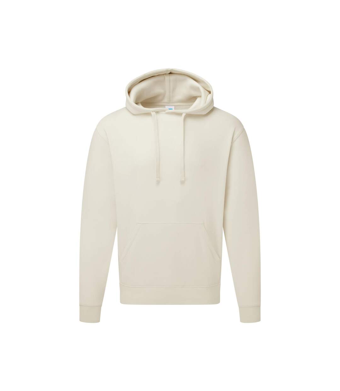 Mens Authentic Hooded Sweatshirt / Hoodie Natural Russell-2