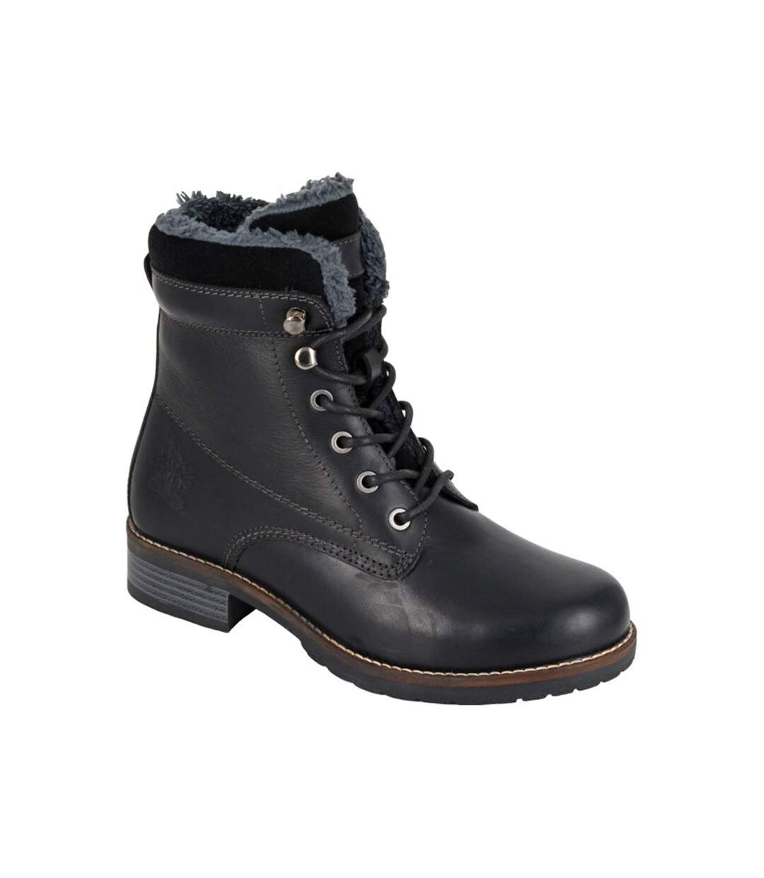 Bottines femme noir Woodland-1