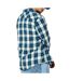 Chemise bleu à carreaux homme kaporal kirk-2