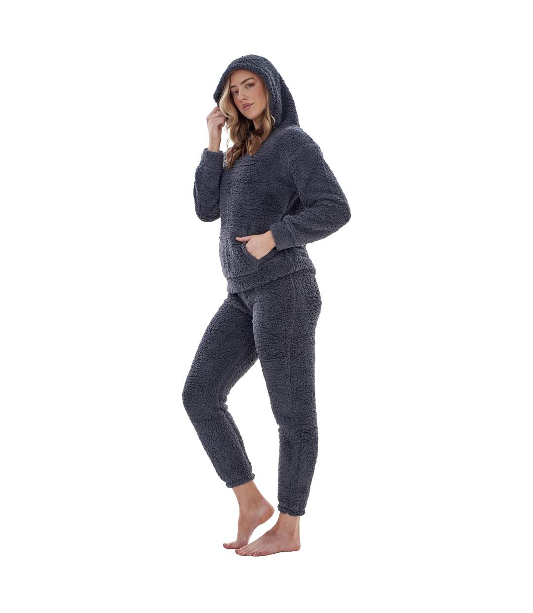Ensemble De Pyjama Long Femme Charbon Keanu-2