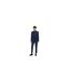 Polo Manches Longues Pado Homme Bleu Marine Boss-1