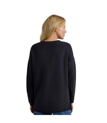 Pull Dalla Femme Bleu Marine Foncé Weird Fish