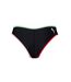 Womens/ladies Reversible Bikini Bottoms Black Puma-2