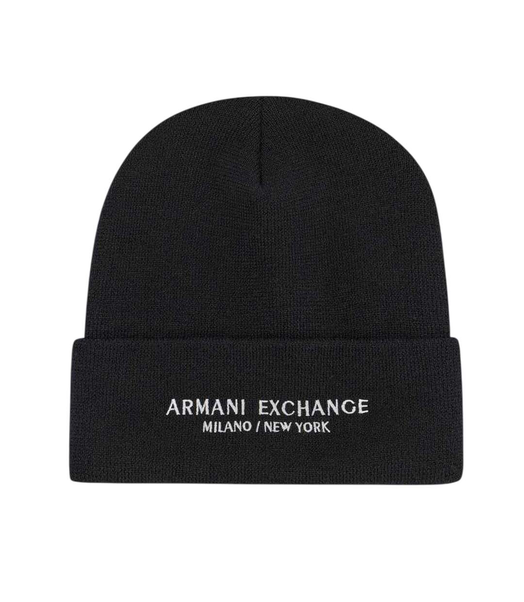 Bonnet Motif/style Lettrage Homme Noir Armani Exchange-1