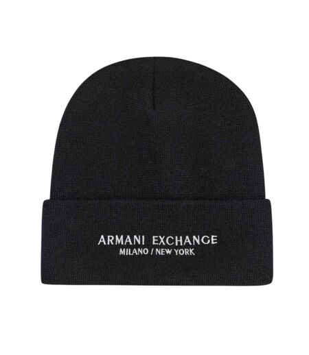 Bonnet Motif/style Lettrage Homme Noir Armani Exchange