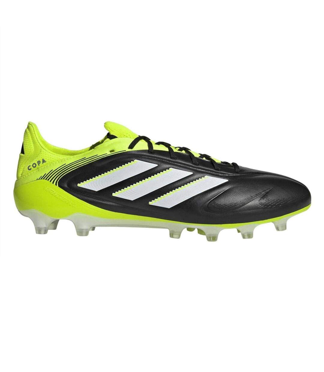 Mens Copa Pure Iii Elite 3 Stripes Lace Up Firm Ground Football Boots Core Black Adidas-1