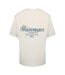 T-shirt Tennis Motif/style Brodé Homme Blanc Slazenger-2