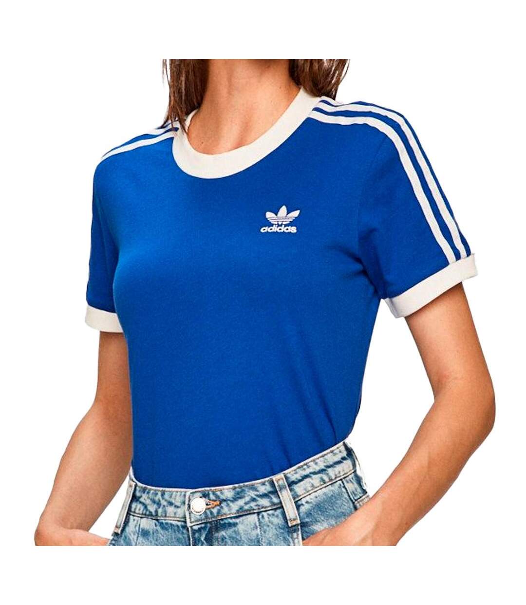 T-shirt Bleu femme Adidas GD2442 - 38-1