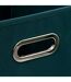 Boîte de Rangement Carrée Pliable Mix n'Modul 31x31cm Bleu Pétrole-2