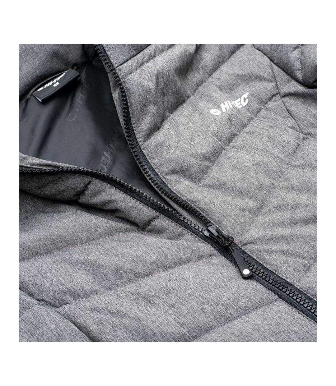 Manteau Motif/style Matelassé Gveni Femme Graphite Hi-Tec-4