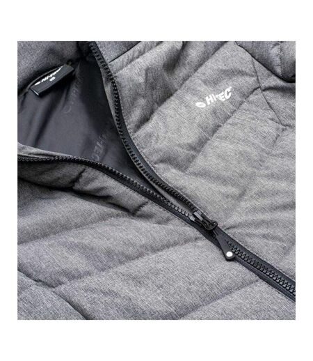 Manteau Motif/style Matelassé Gveni Femme Graphite Hi-Tec