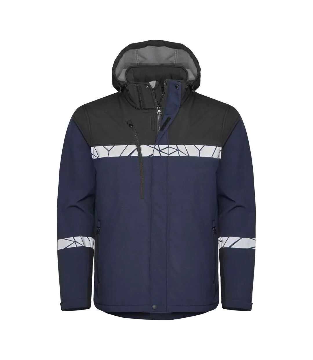 Veste Softshell Progression Homme Bleu Marine Noir Projob-1