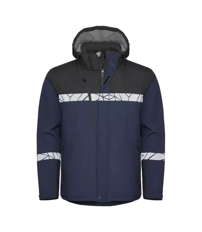 Veste Softshell Progression Homme Bleu Marine Noir Projob
