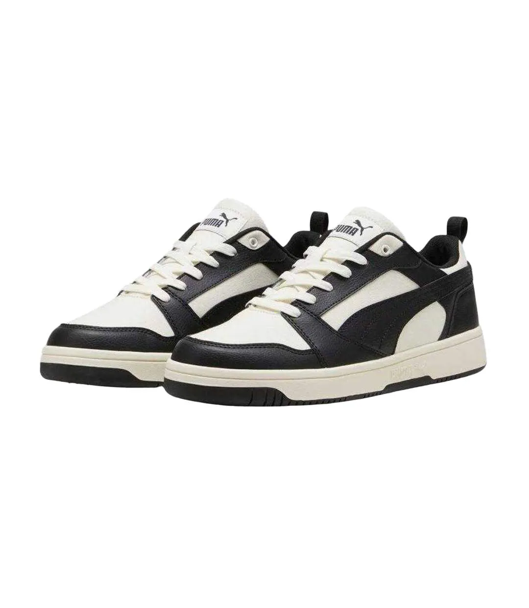 Baskets Rebound V6 Cv Homme Noir Blanc Puma-1