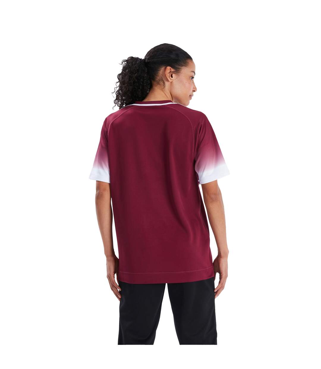 Womens/ladies Club Jersey Maroon White Canterbury-4