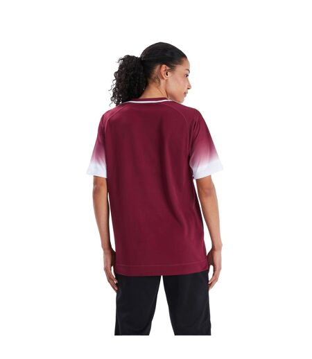 Womens/ladies Club Jersey Maroon White Canterbury