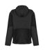 Mens Sintra Colour Block Hooded Fleece Jacket Black Rains-3