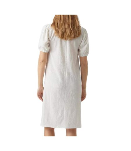 Robe blanche femme mamalicious mylah solid - l