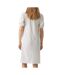 Robe blanche femme mamalicious mylah solid - l-2