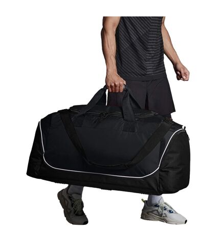 Quadra Teamwear Jumbo Kit Duffel Bag - 110 Liters (Pack of 2) (Black/Light Grey) (One Size)