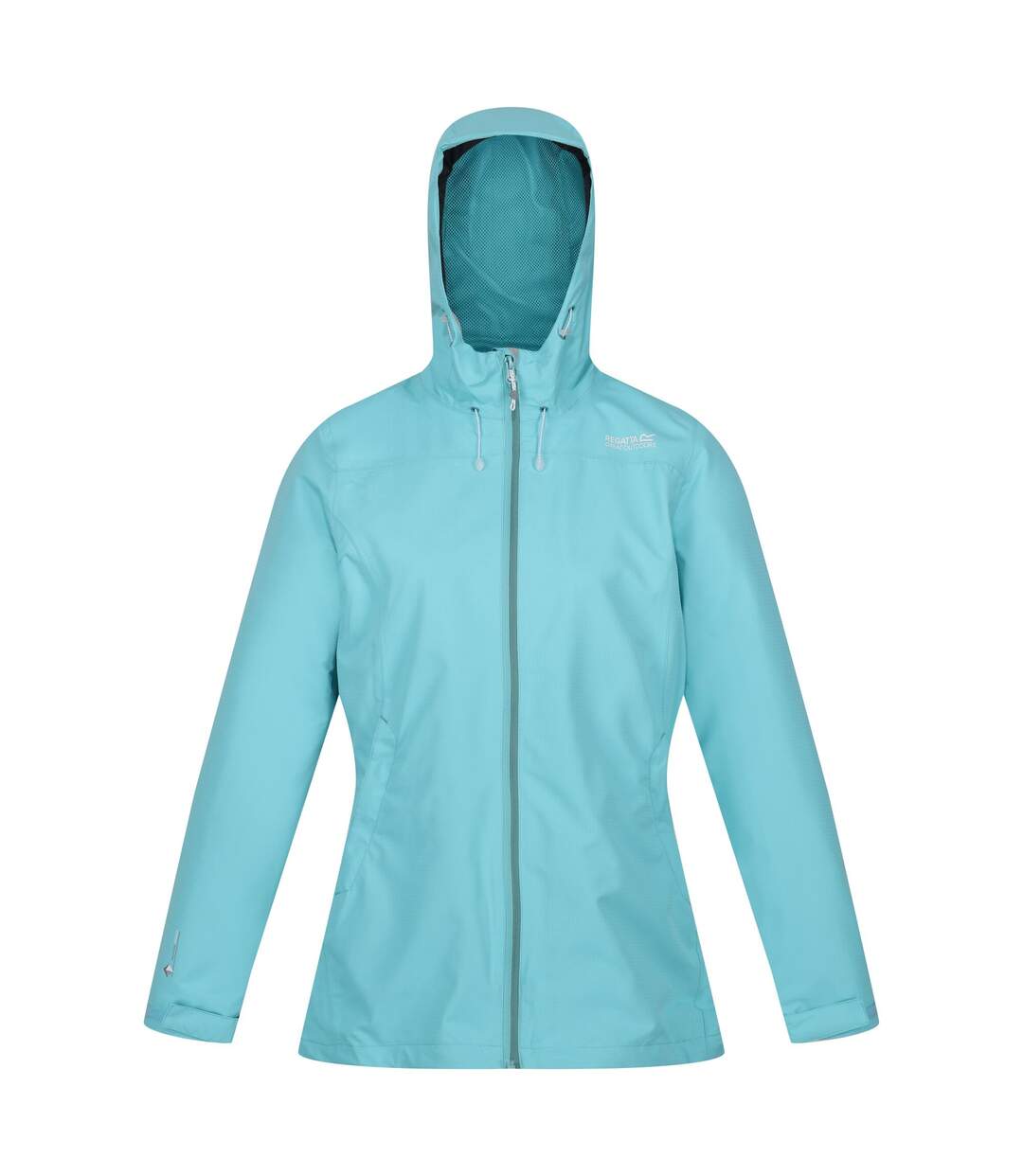 Veste imperméable hamara femme bleu turquoise pâle Regatta-1