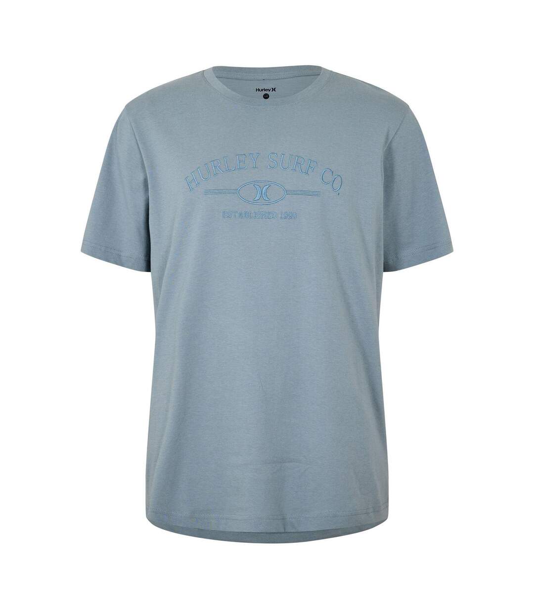 T-shirt Motif/style Surf Homme Gris Hurley-1