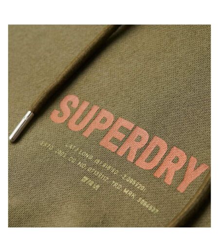 Sweat vert homme superdry utility