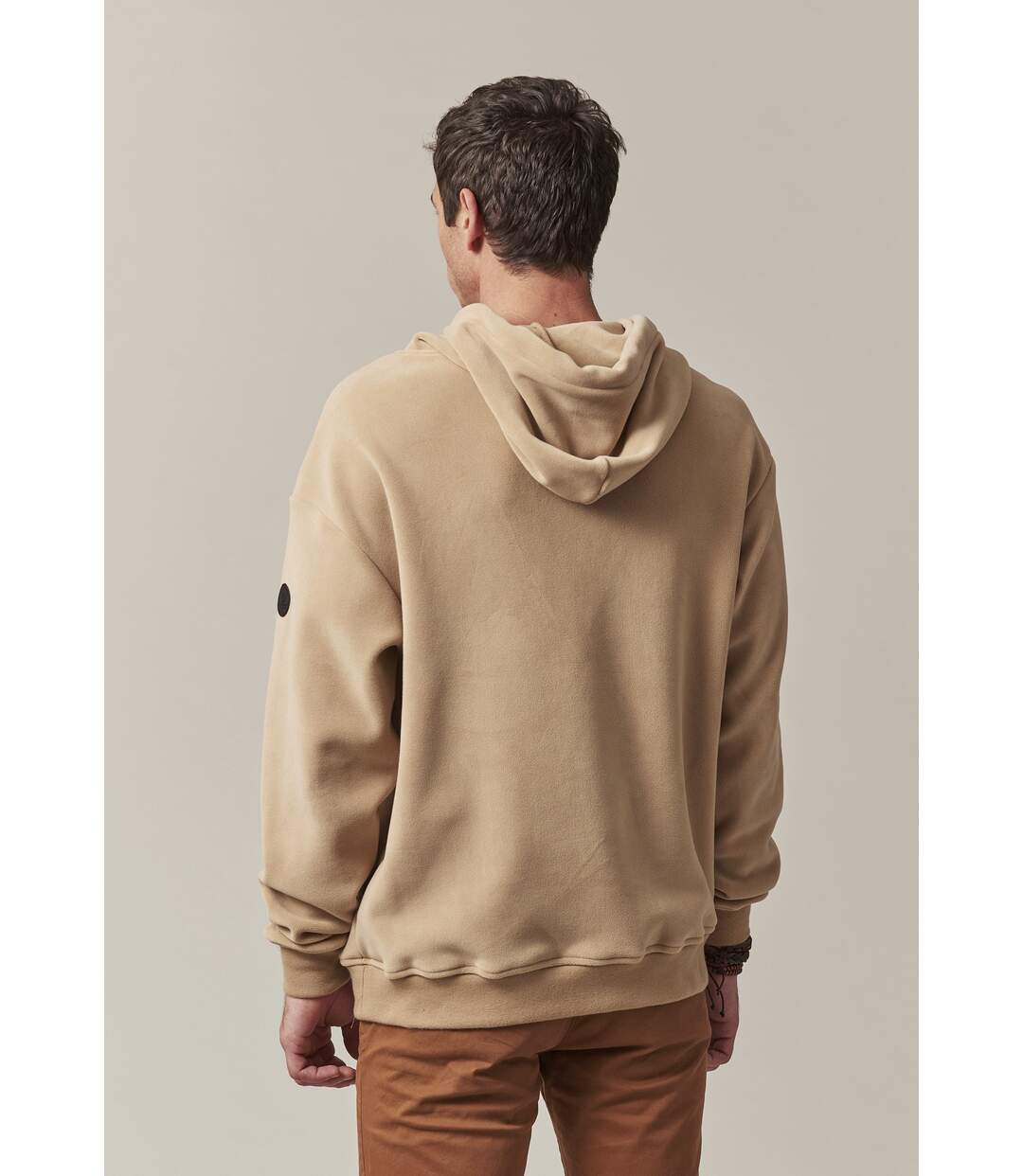 Sweat à capuche en tissu polaire pour homme SOLSTICE-4