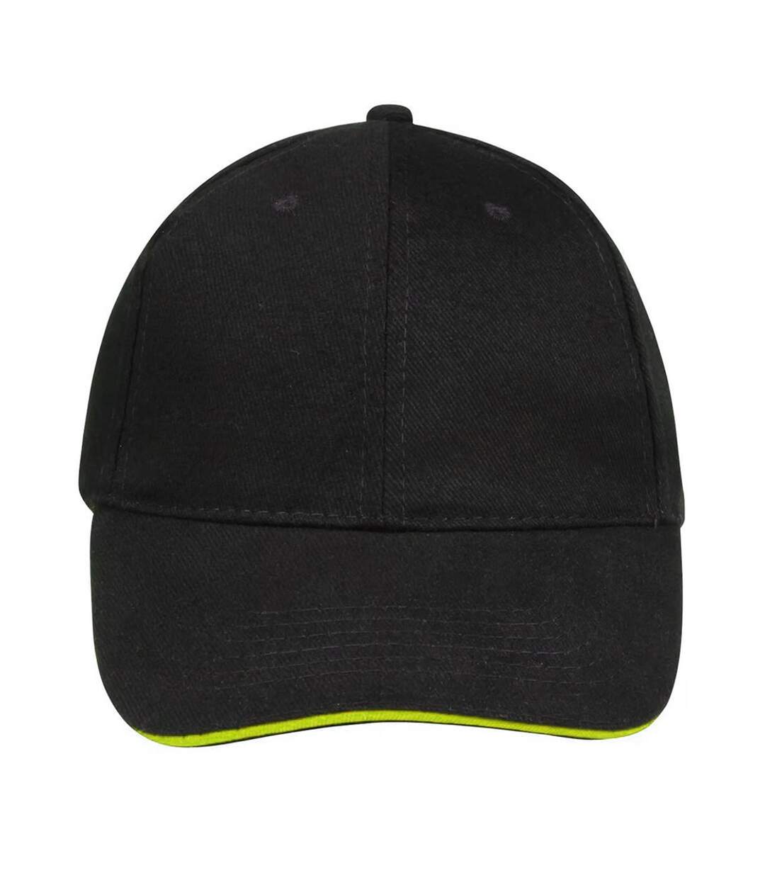 Casquette De Baseball Buffalo Noir Jaune Or SOLS-1