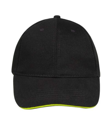 Casquette De Baseball Buffalo Noir Jaune Or SOLS