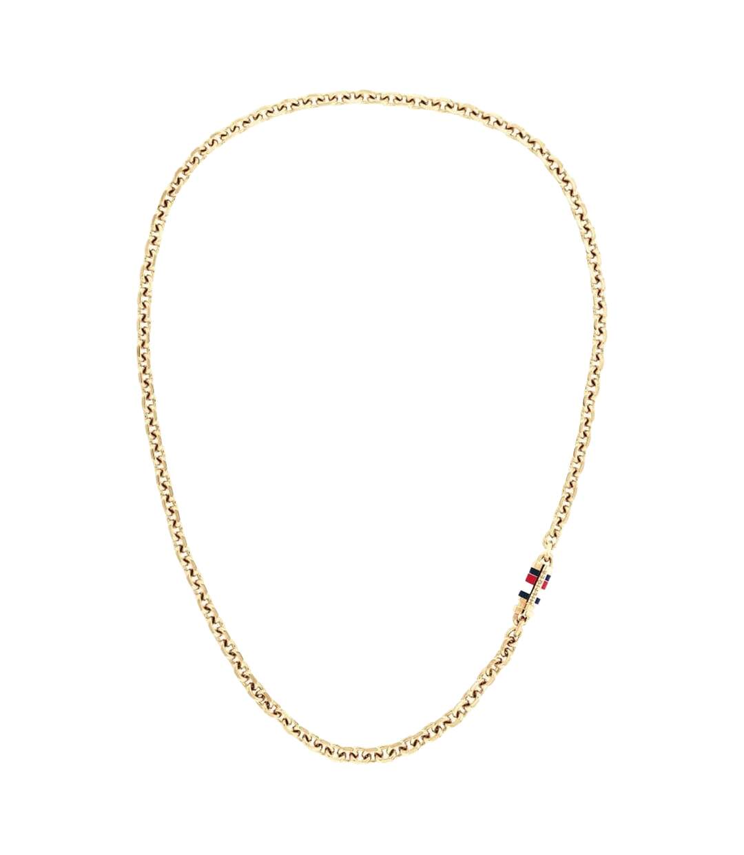 Mens Gold Plated Stainless Steel Necklace One Size Gold Tommy Hilfiger-2