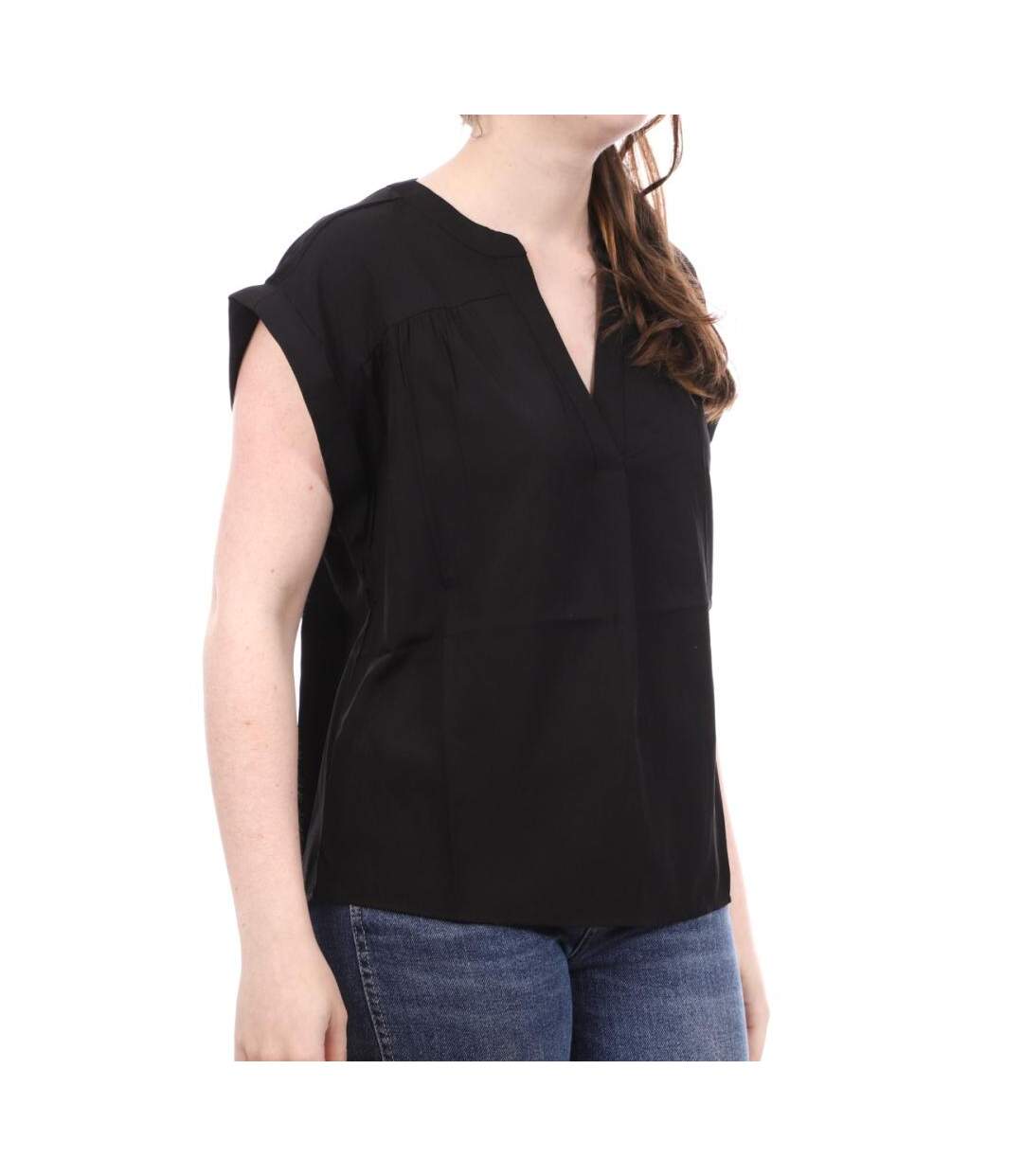 Top Noir Femme Vero Moda Jeanett - XS-1