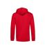 B&C Mens Organic Hooded Sweater (Red) - UTBC4690