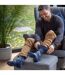 9 Pairs Non Elastic Cotton Mens Socks with Loose Top - Ideal for Diabetic-3