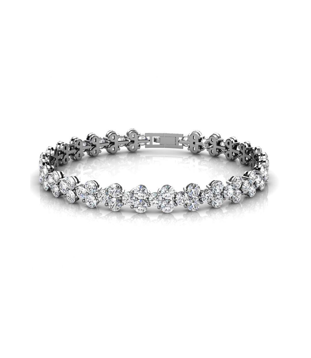 Bracelet Princess, Zircon Blanc-1